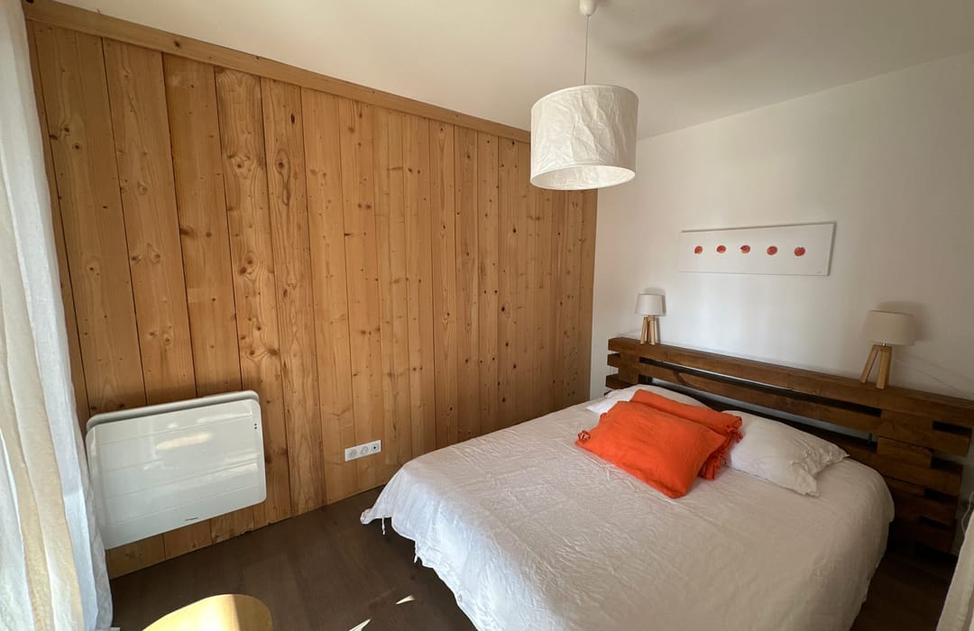 Chambre rez-de-chaussée maison Piraillan Cap Ferret