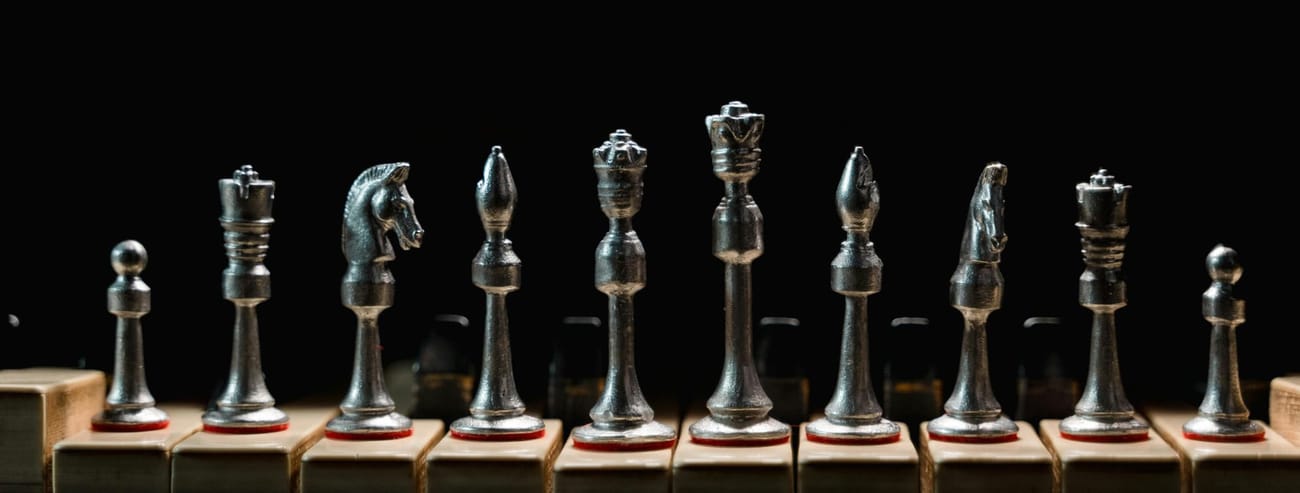 Image de pions de jeux d'échecs