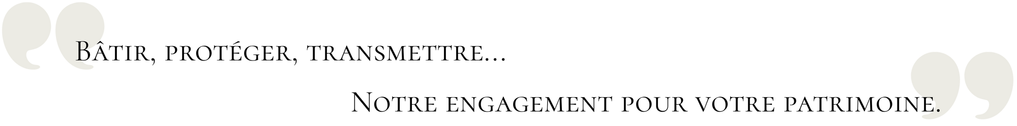 Signature CO Conseils : Bâtir, Protéger, Transmettre... Notre engagement pour votre patrimoine